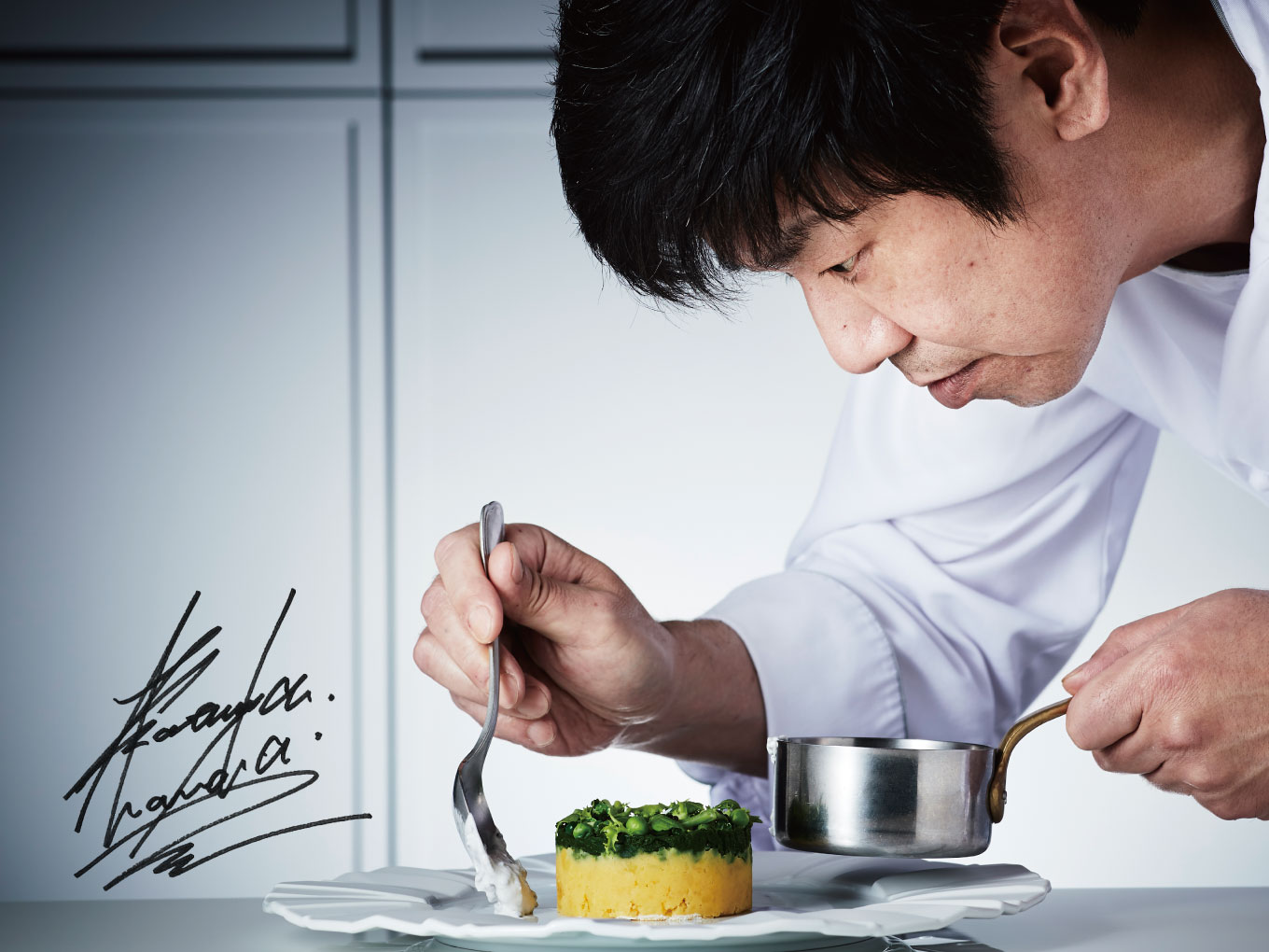 話題のフレンチ店で華やかな春を味わう。