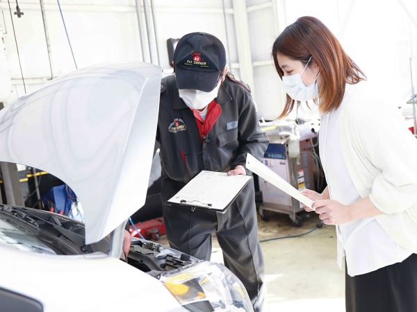 平均2時間前後で車検！期待を超えるスピードと安心感の車検館