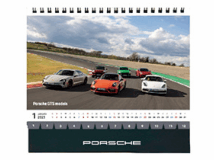 「2023年ポルシェ卓上カレンダー」をプレゼント