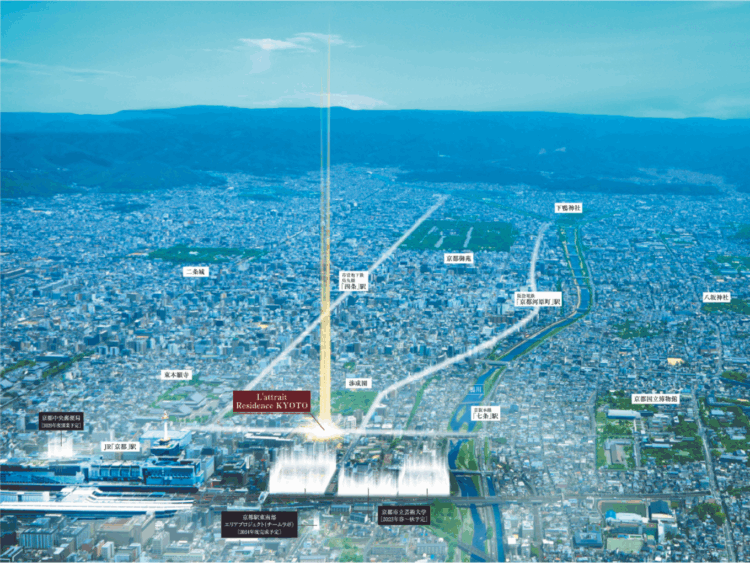 次代へと進化する古都に、拠点を持つ。京都駅徒歩6分のデザイナーズレジデンスが誕生！